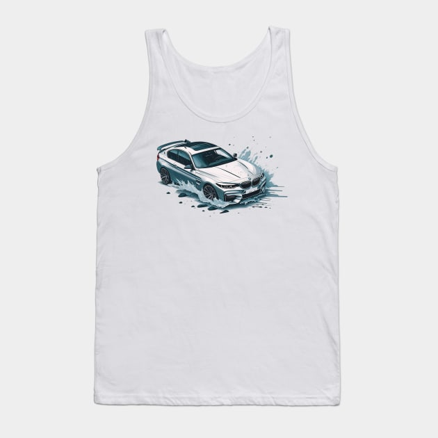 BMW In The Sky Tank Top by AySelin